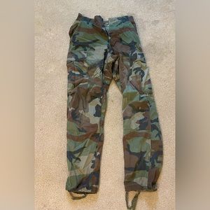 Camo Cargo Pants (recycled)